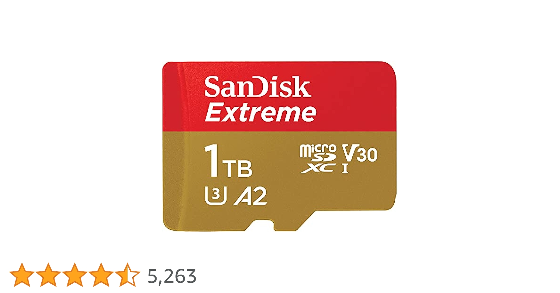 Amazon | サンディスク microSD 1TB UHS-I U3 V30 書込最大90MB