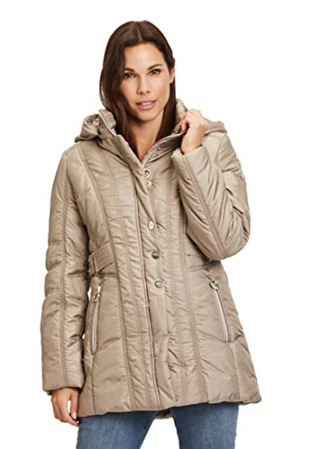 Betty Barclay Damen 7329/1552 Wattejacke, Karamellcreme, 42