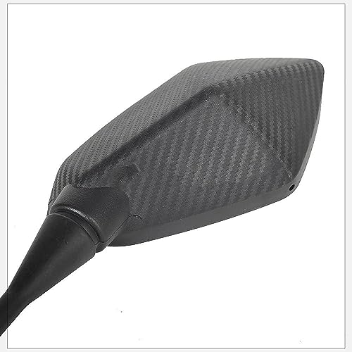 Seitenspiegel Motorrad Spiegel Für Yamaha Für YZF Für R1 Für R6 Für R25 Für R15 Für R125 Für R3 Für R1S Für R1M Für FZ6R Motorrad Roller Rückspiegel Carbon Look