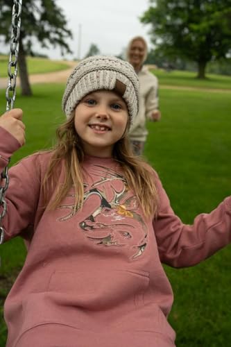 Image of Legendary Whitetails Kids' Pullover Hoodie Camo Sweatshirt Comfy V-neck Design