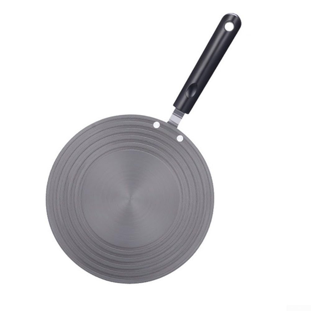 Dyfuzor ciepła do kuchenki gazowej z uchwytem – płyta adaptera indukcyjnego o grubości 3 mm do równomiernego rozprowadzania ciepła i rozmrażania – 24 cm (24 cm (3 mm)