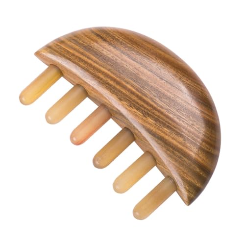 Peigne à dents larges brosse à cheveux pratique pour démêlage et massage anti-casse