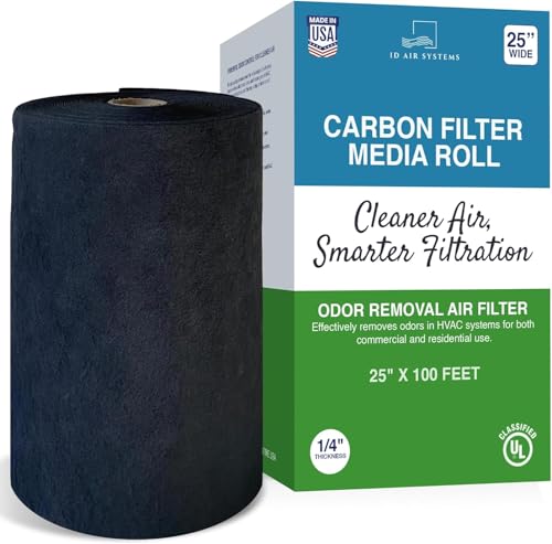 ID Air Systems Activated Carbon Filter Media Roll - 20
