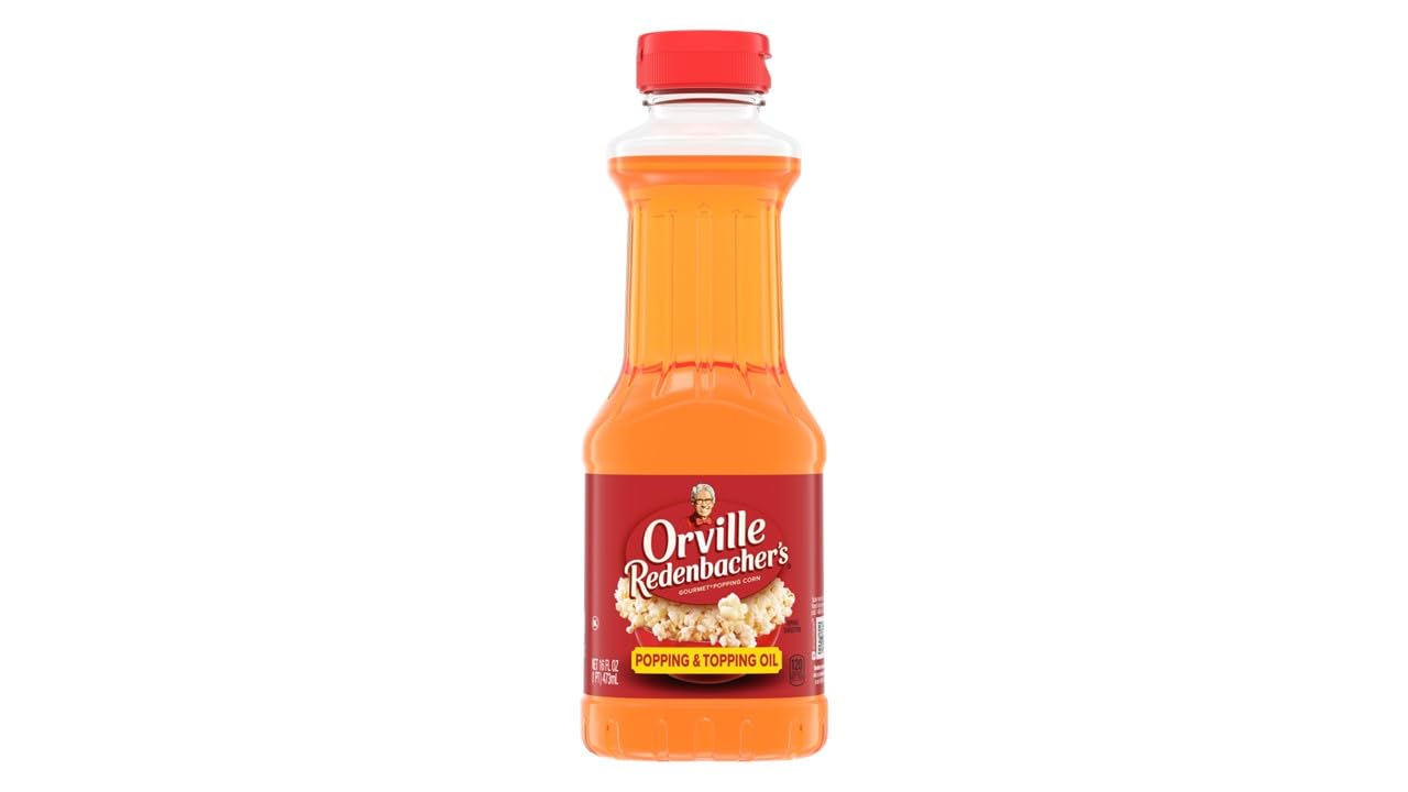 Best Popcorn Oil - Orville Redenbacher's Butter Flavor, 16 ⁣fl oz. Review