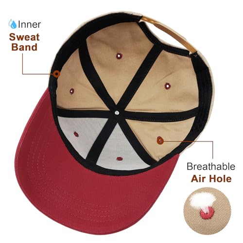 Image of Mommin Trucker Hat for Women, Vintage Two-Tone mom hat with Mommin 3D Embroidery, New Mom Gifts Mothers Day Outfits