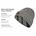 Adidas Mens Reversible Skully Beanie – Two-Sided Skull Cap Winter Hat