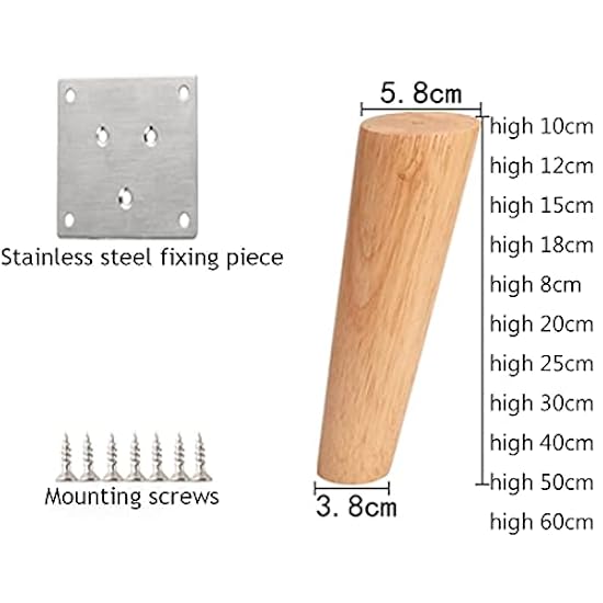Armadio 4 Ante Pannello Liscio Altezza 220, Legno Massello - Foto 5