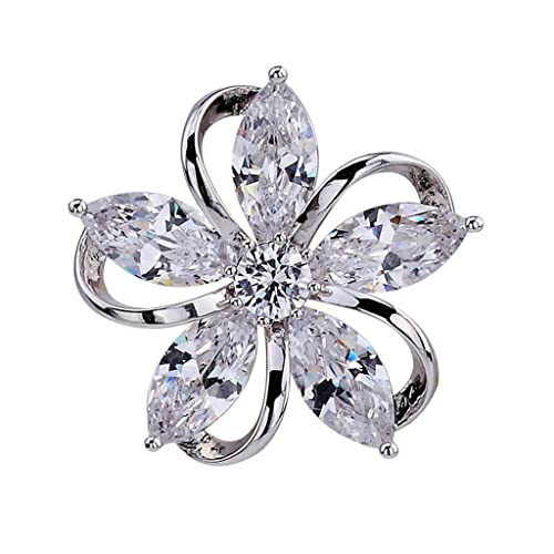 Broche anti-glare col de boucle pour ajuster un décolleté trop plongeant