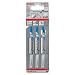 Produktbild Bosch Professional 2608638472 Stichsägeblatt 3 Stichsägeblätter T 123 x F