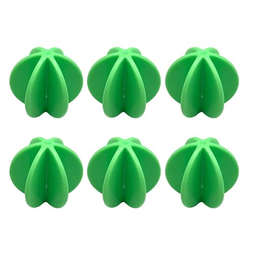 Hrtyvhin 6 unidades de bolas cocteleras de proteínas de color aleatorio para mezclas eficientes en tazas de batido, bola de mezcla de plástico resistente