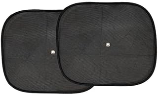KaberTrade Car Side Window Sun Shade for Side Windows to Protect Your Baby from Sun, Glare and UV Rays (Side Sunshade, 2 Piece Code:8454) - KaberTrade