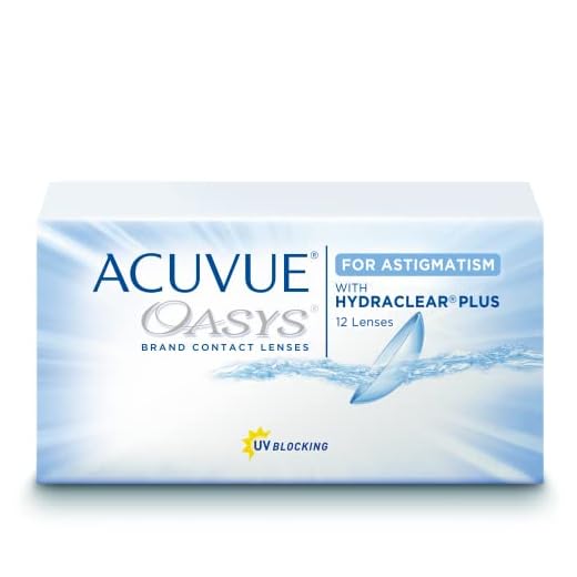 Acuvue Oasys for Astigmatism 2-Wochenlinsen weich, 12 Stück/BC 8.6 mm/DIA 14.5 / CYL -1.25 / Achse 140/4.75 Dioptrien