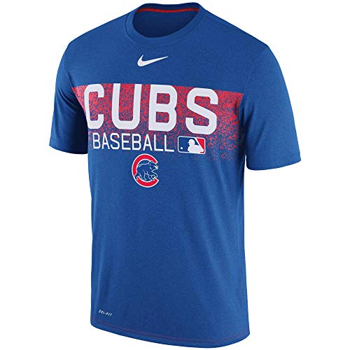 Nike Chicago Cubs Authentic Collection Legend Team Issued Performance T-Shirt - Royal (Large)