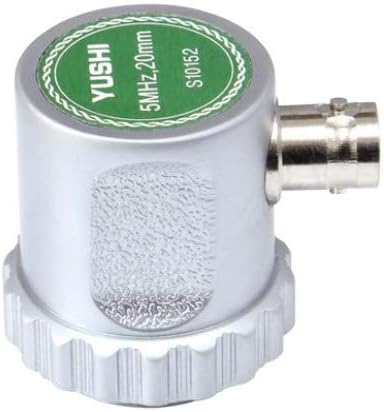 Ultrasonic Flaw Detector Probes Transducers, 5P20N, Frequency: 5MHz, Element(Crystal) Size: 20mm, Conector: BNC (Q9)