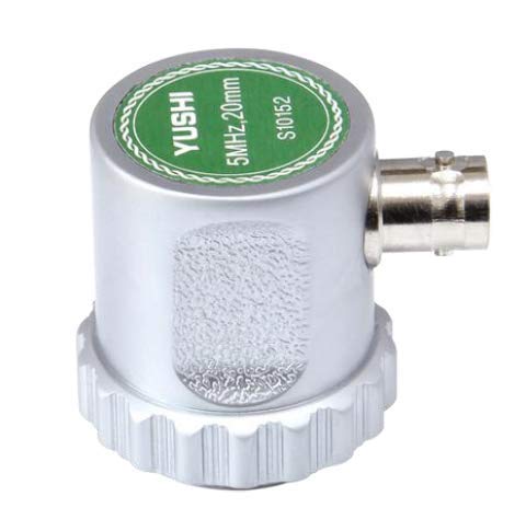 MeterTo Ultrasonic Flaw Detector Probes Transducers, 5P20N, Frequency: 5MHz, Element(Crystal) Size: 20mm, Conector: BNC (Q9)