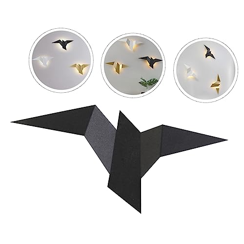 Lámpara de pared de PC resistente Operitacx con silueta LED para estética premium 6