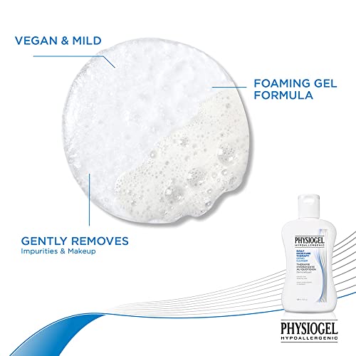 Physiogel Daily Moisture Therapy Facial Cleanser | Ph Balanced, Hydrating And Vegan Gentle Face Wash For Dry, Normal & Sensitive Skin | Low Irritant, Strengthening Skin Barrier | 5.1 Fl. Oz #TOP2