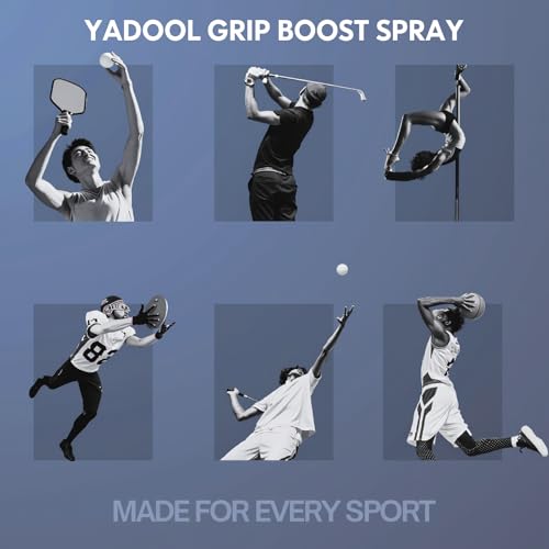 Image of Sports Hand Grip Spray, Grip Enhancer for Athletes, Boost Performance & Maximize Control - Ideal for Golf, Tennis, Football, Pole Dancing, Basketball, Baseball and More - 3.72 Fl Oz