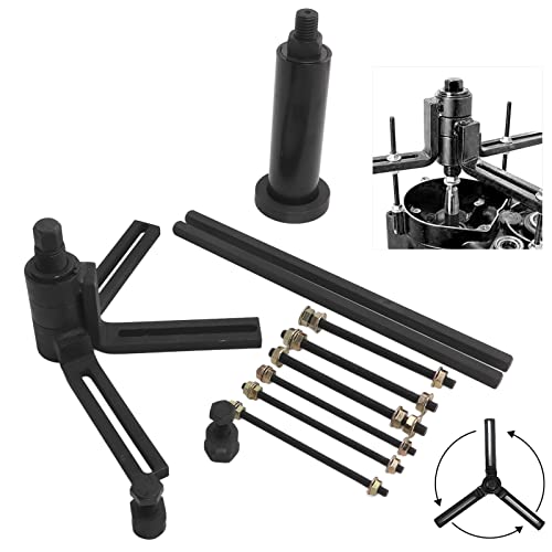 Kurbelgehäuse Splitter Werkzeug, Profi Kurbelgehäuse Abzieher Installationssatz, Kurbelgehäuse Trennwerkzeug, Drehbarer Arm, Motorrad Kurbelgehäuse Splitter für ATV Motorrad