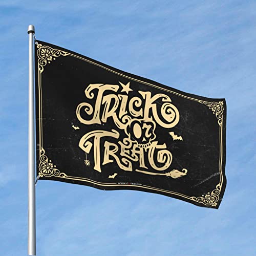 Drapeau d'Halloween géant pour remplacer les décorations extérieures fragiles