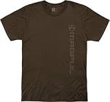 Magpul Men's Standard Cotton Crew Neck Short Sleeve T-Shirt, Vert Logo Brown, Medium