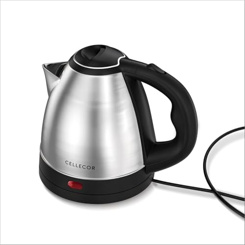 Image of Cellecor Electric CEK15 QUICKBOIL Auto-Shut Off Electric Kettle (1.5 L, Black)