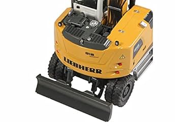 Liebherr ミニカー コンテナ付き 1/50 Amazon.com: NZG for Liebherr A918 Compact Litronic Hydraulic