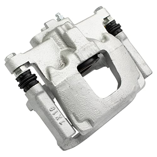 Image of TRQ Rear Left Right Brake Caliper w /Bracket Driver Passenger Side | For 2007-2011 Dodge Nitro 2008-2012 Jeep Liberty 2007-2017 Wrangler 2018 Wrangler JK