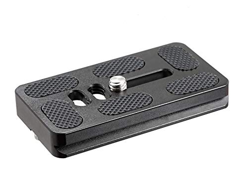 Fotasy 70mm Arca Swiss Plate, 70 mm QR Plate, Quick Release Plate, Arca Type Plate, Tripod Quick Release Plate fits Arca-Swiss Universal Standard Clamp for DSLR Camera Lens Tripod Ballhead