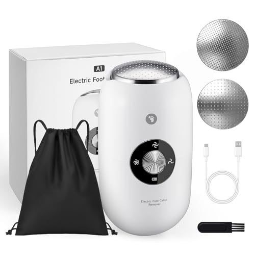 Deciniee Women Electric Foot File for Hard Skin: Rechargeable Foot Files - Portable Callus Remover for Feet - Hard Dead Skin Remover Foot with 3 Modes - Waterproof Pedicure Sets for Feet Care