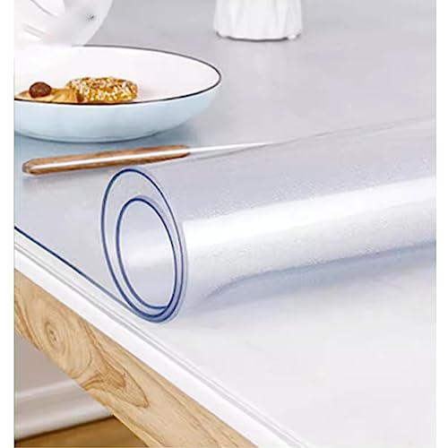 Tapis de table imperméable et résistant à l'huile protecteur PVC givré 70x70