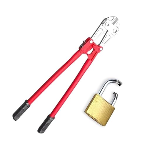 Homevibe 30" Bolt Cutters Heavy Duty – 900Mm Carbon Steel Wire & Cable Cutter, Hardened Heat-Treated Blades For Chain, Padlock, Rebar, Fence & Metal Rod – Professional Industrial Strength Croppers