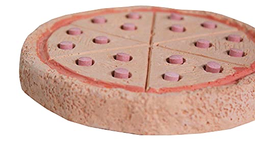 Image of Penn-Plax Tweet Eats: Pizza Tweets a€ inch Nutritious and Tasty Mineral Chew a€ inch Safe for All Birds a€ inch Keeps Beaks Trim and Conditioned a€ inch 1 Piece (Pack of 4)