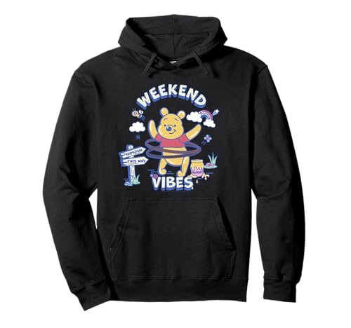 Sweat à capuche Disney Winnie l'Ourson pull chaud pour adulte coupe décontractée