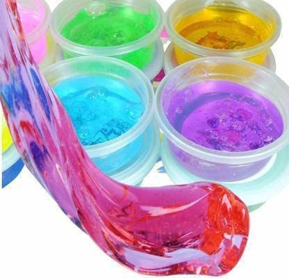 Slime for Kids 6 Pcs Crystal Slime Multicolor Putty Toy for Kids Clay and Slimes Stress Relief Toy for Kids Best Gift Mud Slime (B09M5X1SDR) Amazon Price History, Amazon Price Tracker