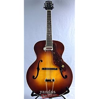 G9555 New Yorker Archtop Vintage Sunburst - Les Beatles, Paul McCartney, John Lennon, RIngo Starr, George Harrison