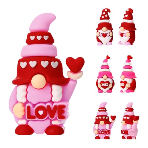 Figurines cœur PVC Saint-Valentin miniatures pour deco de table reussie - 6