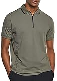 hackett poloshirt outlet Ausschnitt mit Reißverschluss