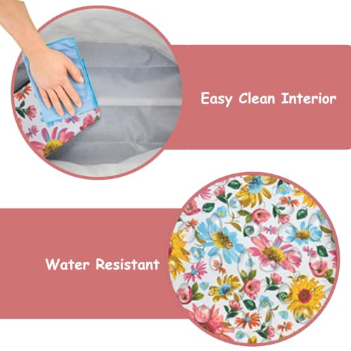 Image of NGIL Medium Top Zipper Closure Canvas Tote Bag with Attached Matching Coin Purse For Moms and Nurses