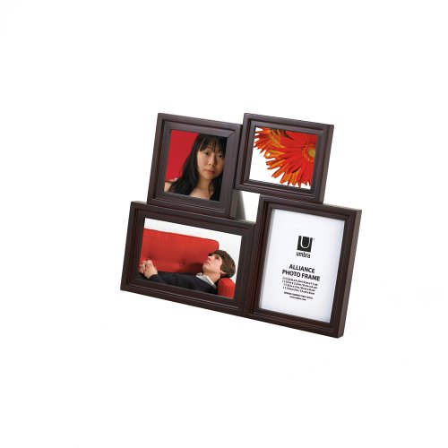 Umbra Alliance 木製マルチフォトフレーム エスプレッソ