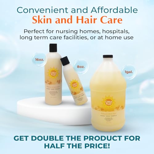 Deodorizing Citrus Plus Elder Shampoo and Body Wash by BoaVida with new leak-proof cap, Soap Made with Persimmon to Treat the Presence of Nonenal and Remove Old Person Smell, 16 oz by Bóa Vida - Image 8