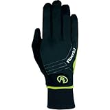  Roeckl Raab Winter Fahrrad Handschuhe schwarz/gelb 2021: Größe: 11