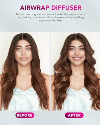 Difusor atualizado para Dyson Airwrap Styler, acessório de bocal difusor de secador de cabelo para D