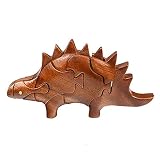 YOVQNMXAnimalWooden Puzzle ToysIntelligence Game for Kids Wood Block Puzzle （Swordback Dragon）