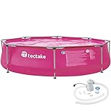 Disfruta del verano en la refrescante piscina de tectake.