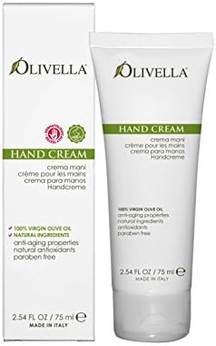 OLIVELLA Hand Cream, Olive, 2.54 Fluid Ounce