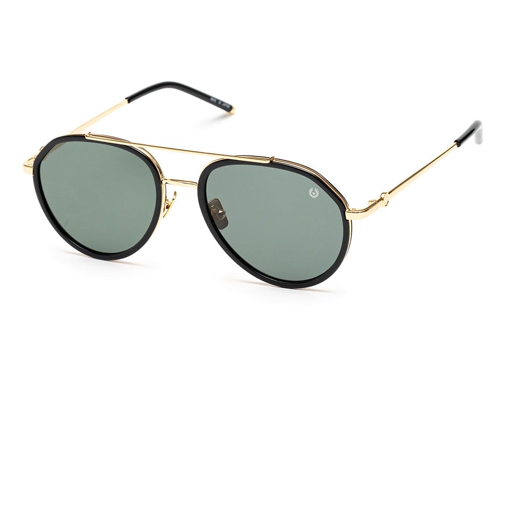 Belstaff Men's   Gold  Stainless Steel Sunglasses in Size 7, BrandAlley