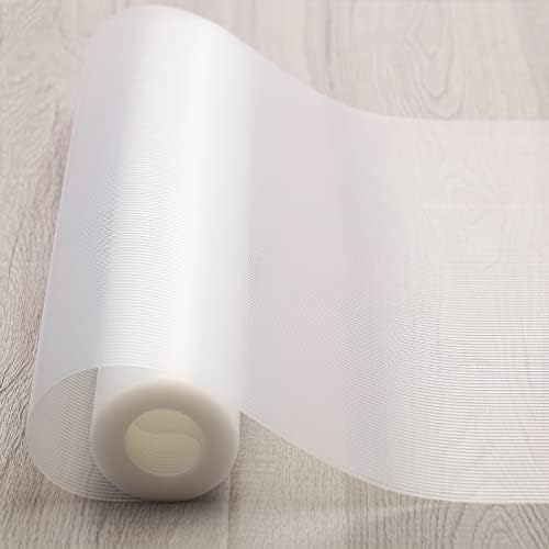 Shelf Liner, 17.5 Inch x 20 FT Cabinet Liner, Non-Slip Non-Adhesive Drawer Liner, Washable EVA Cupboard Liner Drawer Mat Refrigerator Mat for Kitchen Pantry Cabinet, Bathroom, Shoe Rack, Laundry Room