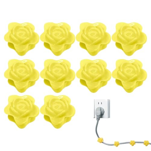 Clips de pared para trepar plantas | Soporte decorativo para vid en forma de flor - Clips para accesorios de jardín, soporte de orquídeas de pared, gancho autoadhesivo para interiores y exteriores