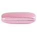 ALTEC VISION Glasses Case - Medium Size - Fits Most Glasses and Sunglasses Case (Shiny Pink)